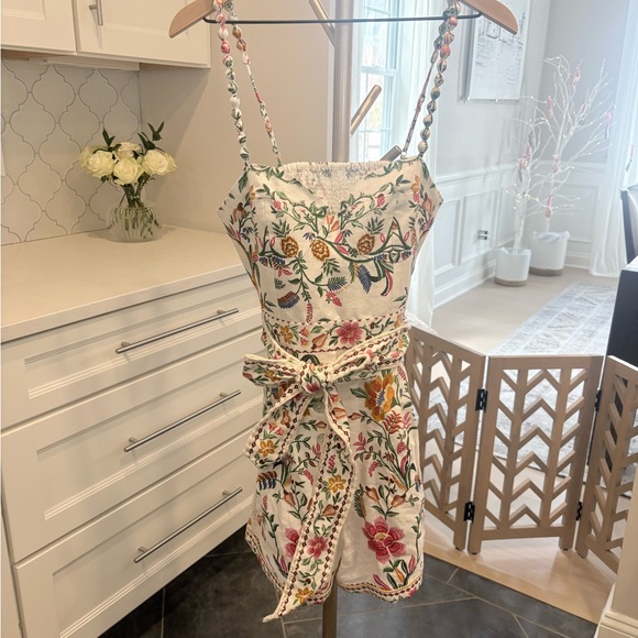 NWT Farm Rio Linen Romper - Picture 3 of 11